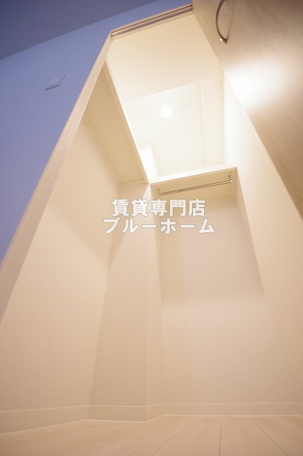 収納　大きなウォークインクローゼットです！