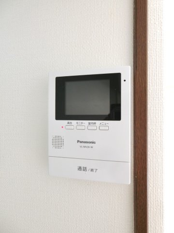 セキュリティ　モニター付きインターホン　別室・参考106号室
