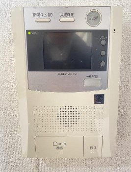 セキュリティ　写真は別号室です。現況優先になります。