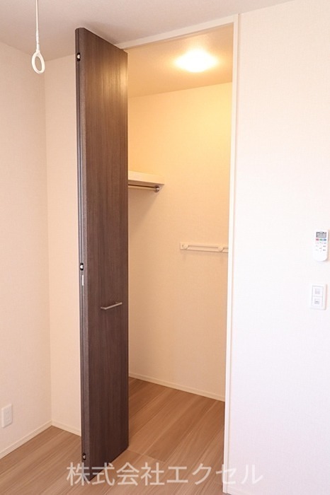 収納　クローゼットです。