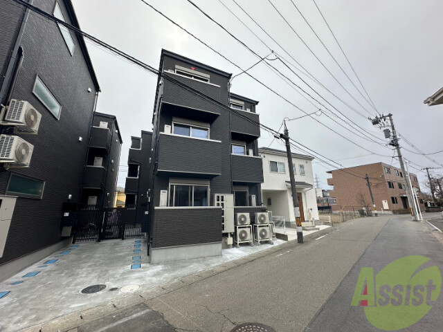 建物外観　宮城県仙台市宮城野区新田４丁目　　アルカンシェルＲＥＮ１