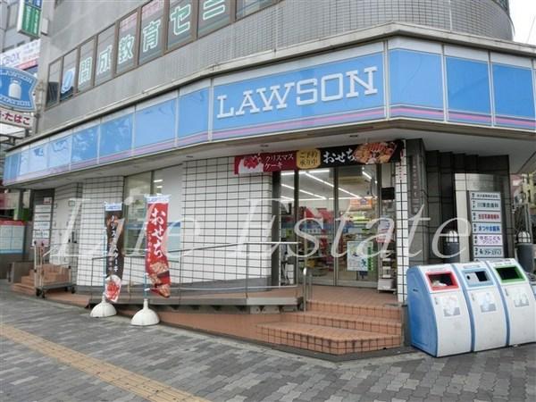 コンビニ　ローソン桃谷駅前店（コンビニ）まで178m