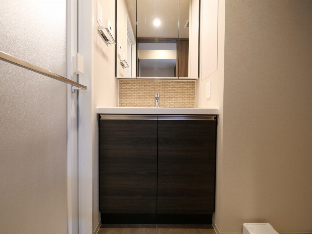 洗面設備　洗面所です