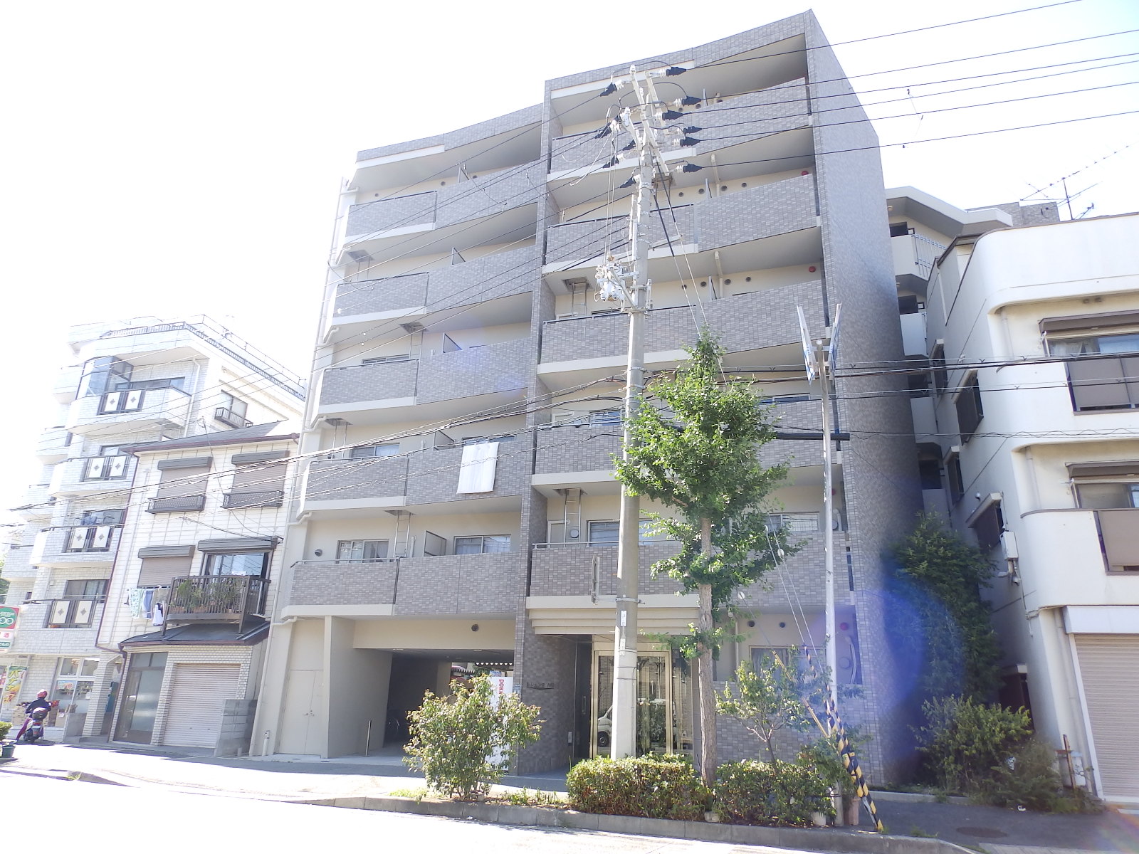 建物外観　南向き