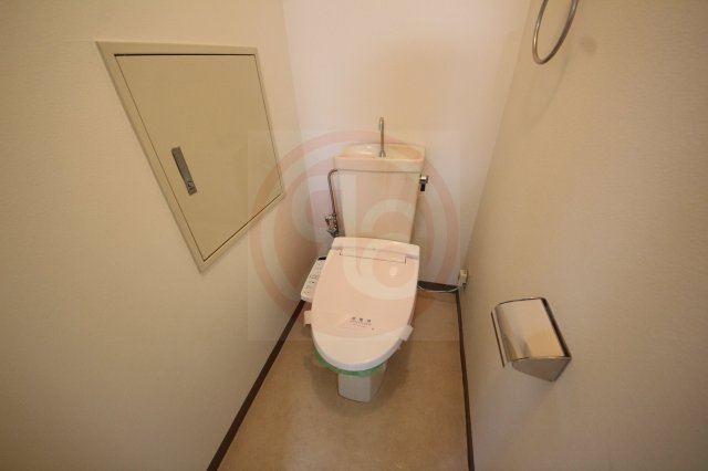 トイレ　ゆったりとした空間のトイレです