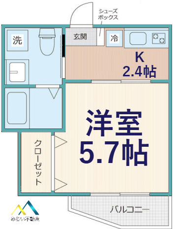 EVERA大倉山の間取り写真