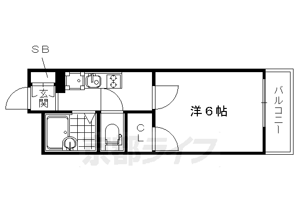 レオパレス吉祥院の間取り写真
