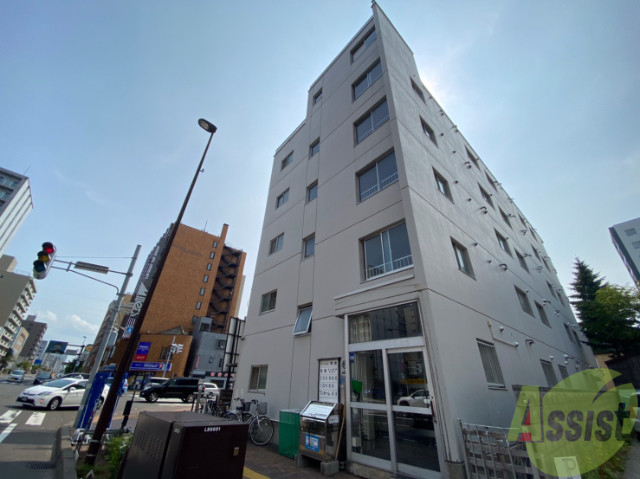 建物外観　札幌市北区北１８条西「マンション常盤」