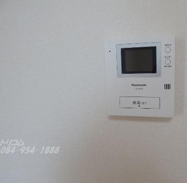 セキュリティ　カメラ付インターホン（イメージ）
