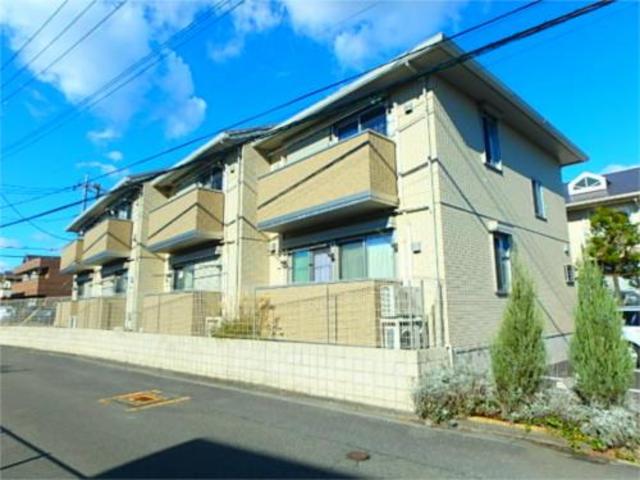 建物外観　ハウスメーカー施工の安心設計です