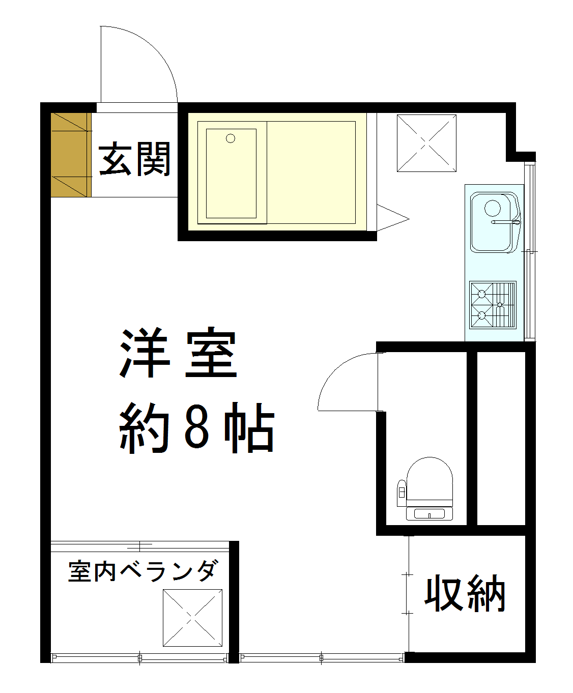 吉本ビルの間取り