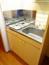 キッチン　冷蔵庫がキッチンの横に置けます☆