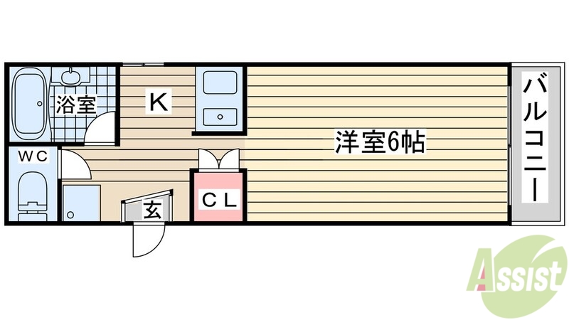 リバティミラの間取り