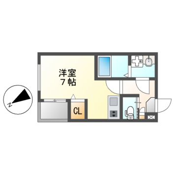 ハーモニーテラス城木町IIIの間取り