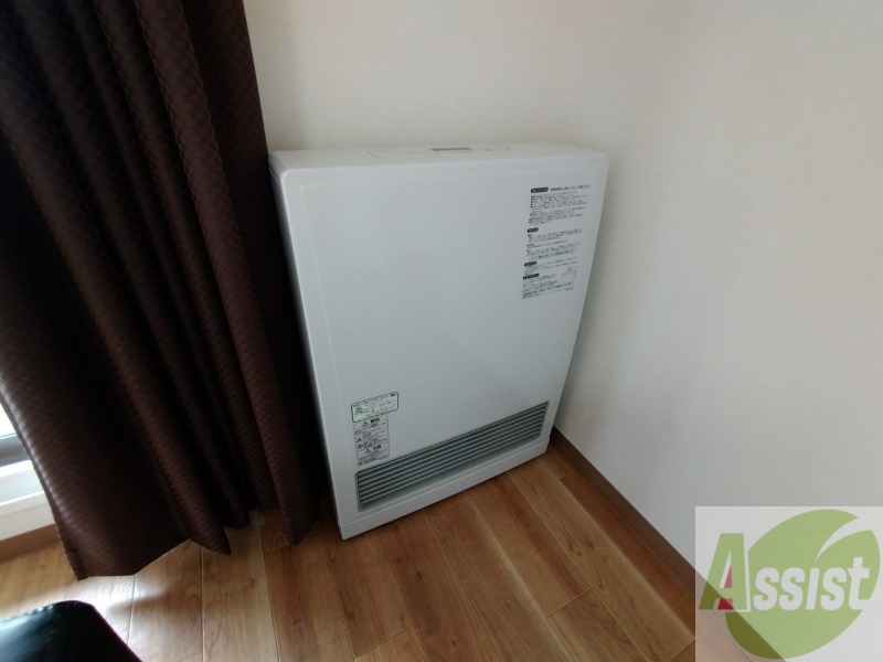 その他設備　ガス暖房が設置されてました～、寒い冬も安心ですね