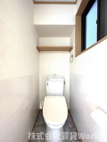 【川内町夷野メゾネットのトイレ】
