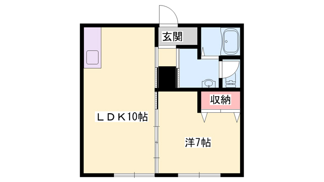 サンハイツ（相生）（借上）の間取り