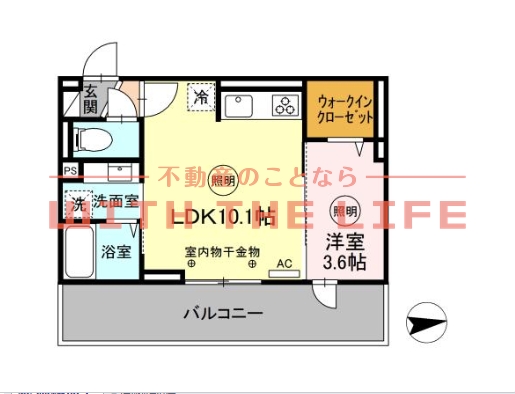 D-ROOM　FIRST　大善寺駅前の間取り