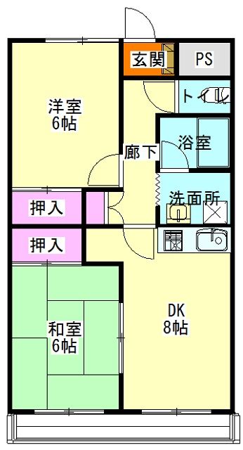 ユアサヴィレッジの間取り