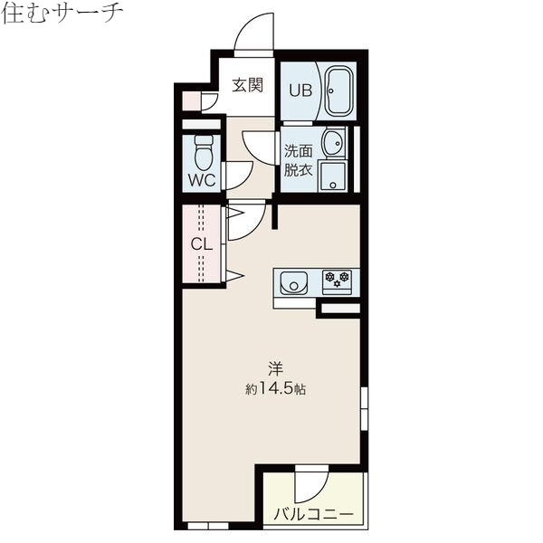 リベル元町の間取り