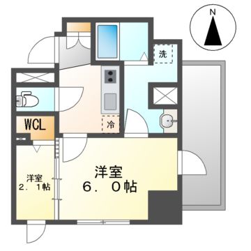 エスリード上前津セレーノの間取り