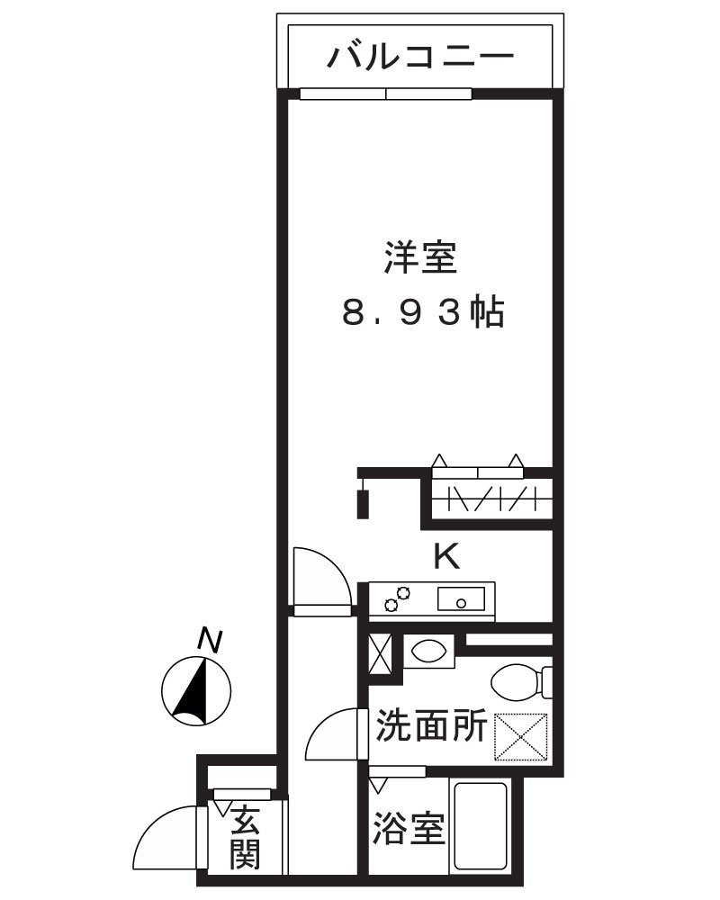 MODULOR三軒茶屋IIの間取り