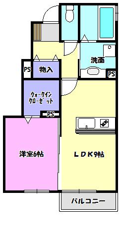 メゾンフローラの間取り