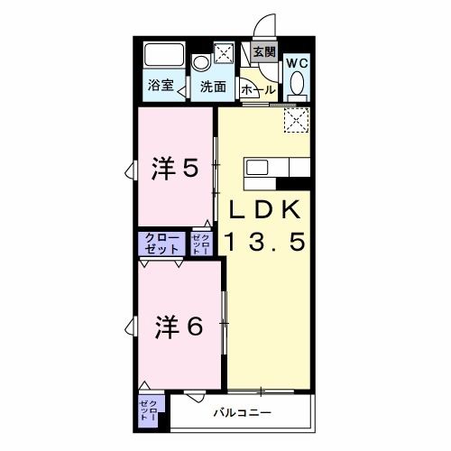 仮称；北栄３丁目マンションの間取り