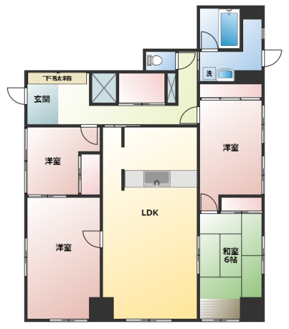 RISEマンションの間取り