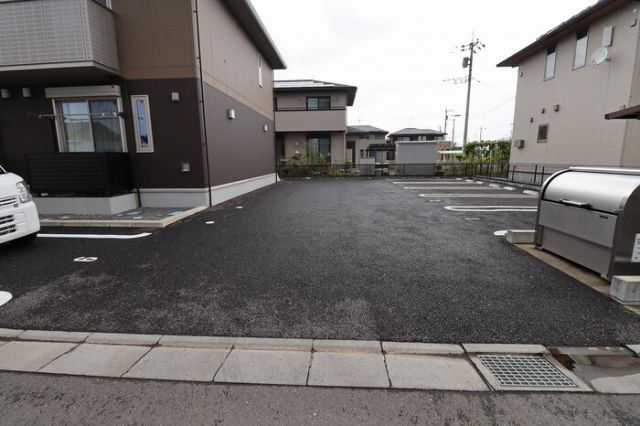 【シティパル流星台の駐車場】