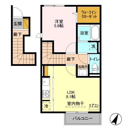 シティパル流星台の間取り