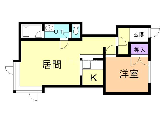 ヴェルディ神居の間取り