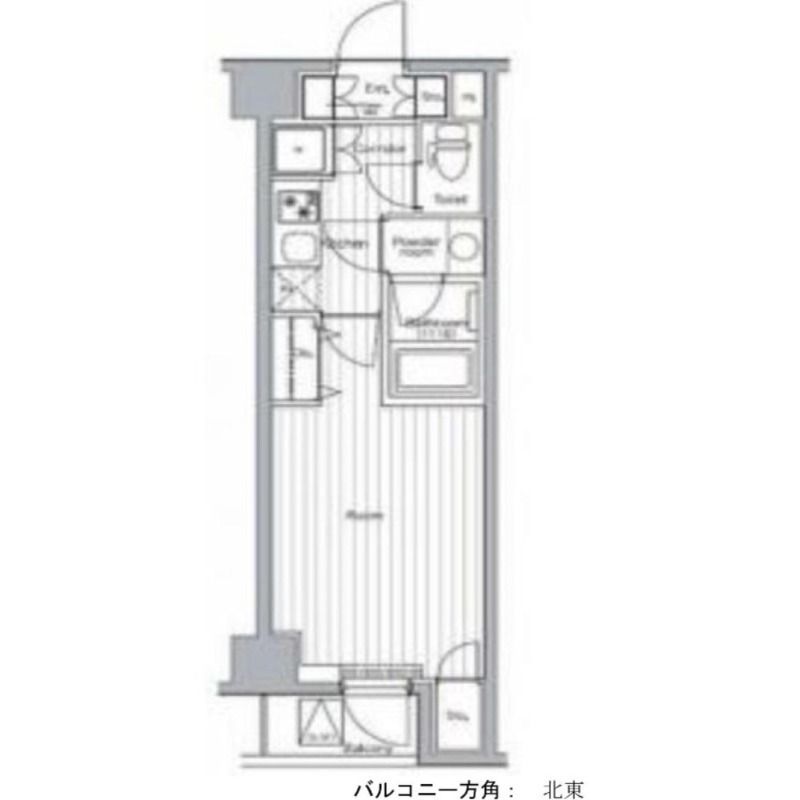 【プレミアムキューブ都立大学＃moの間取り】