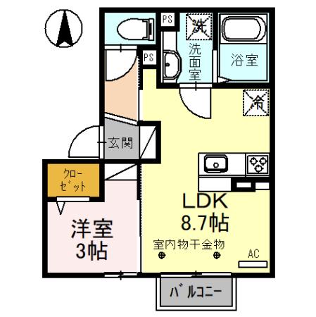 クオーレの間取り