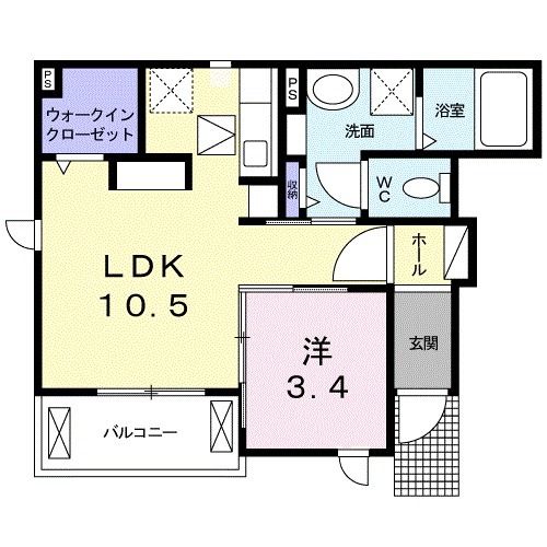 ジュネスの間取り