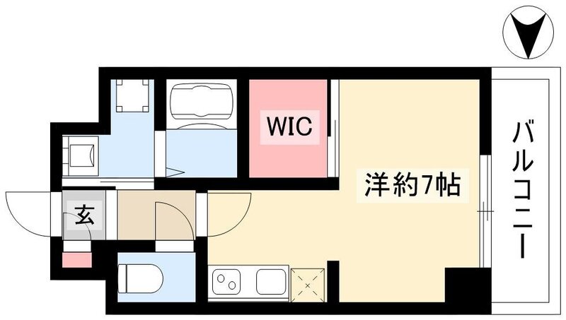 プログレッソ八田の間取り