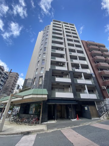 大阪市中央区松屋町住吉のマンションの建物外観