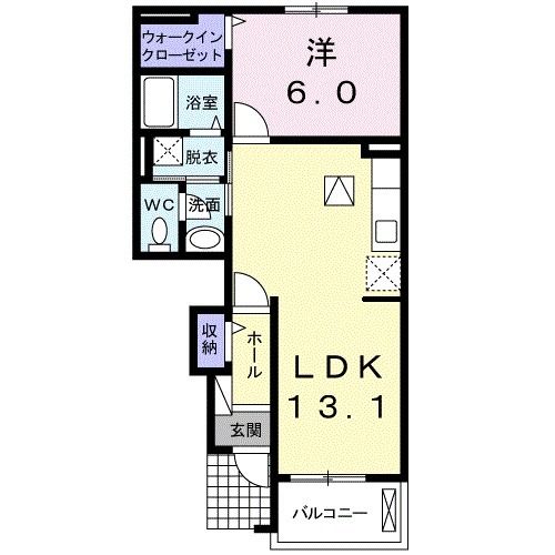 スイート　Ｋの間取り