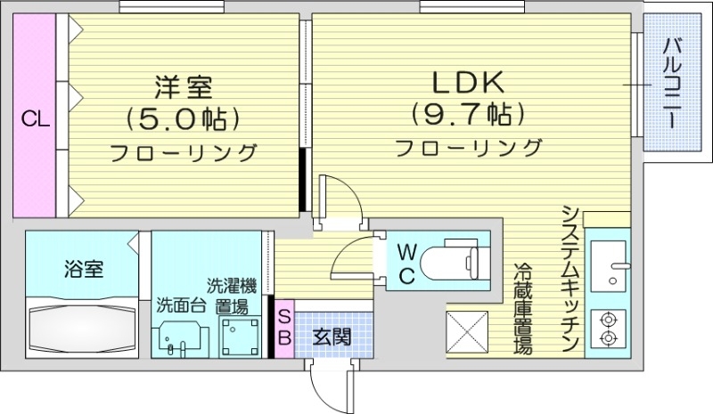 センテナリオL175の間取り