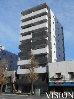 【川崎市川崎区大島のマンションの建物外観】