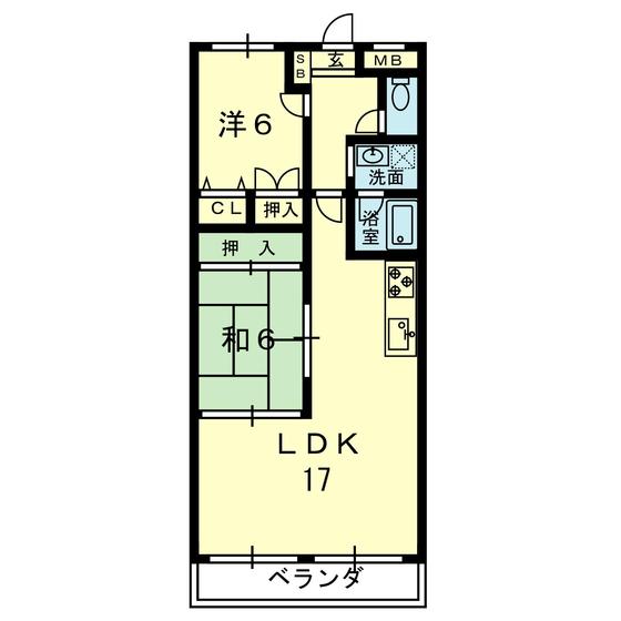 水前寺椿ビルの間取り