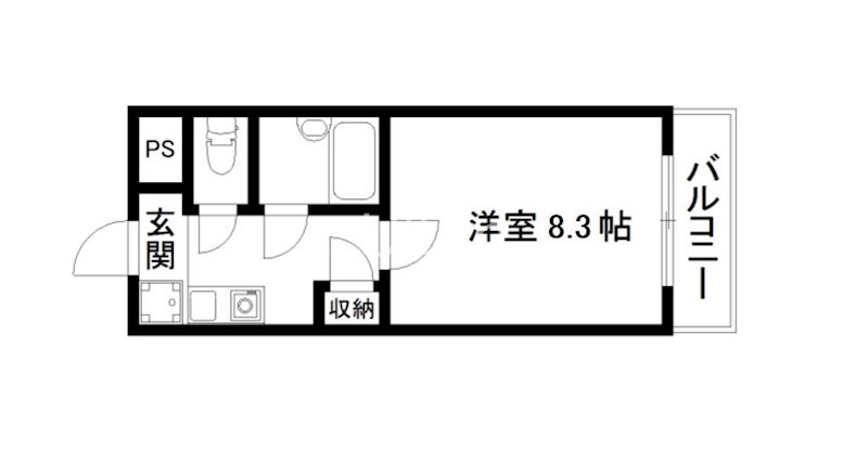 カントリーベアの間取り