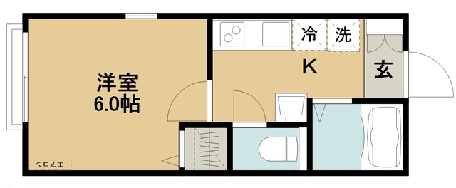 アルタ鎌ケ谷の間取り