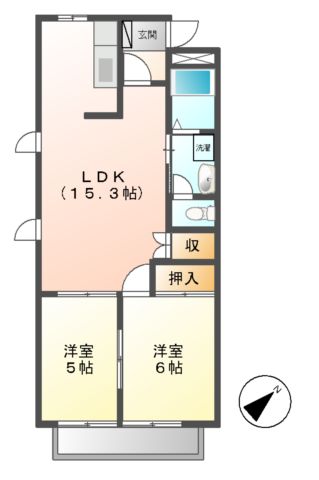 セピアガーデン_間取り_0