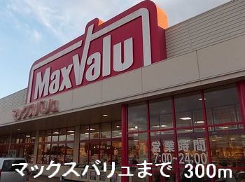 スーパー　マックスバリュ（スーパー）まで300m
