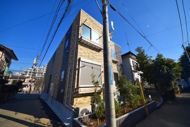 建物外観　経済的な都市ガス