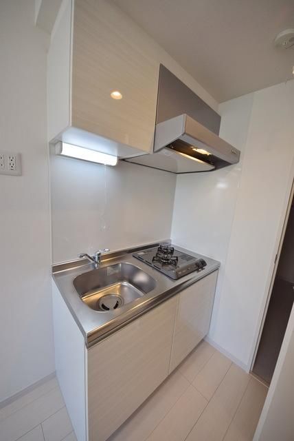 キッチン　2口ガスシステムキッチン