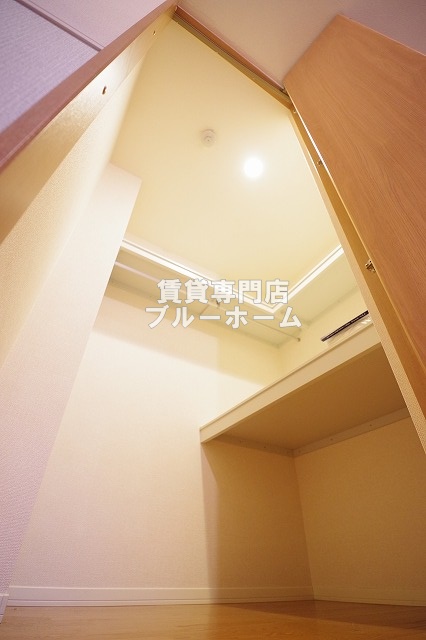 収納　大容量のウォークインクローゼットです！