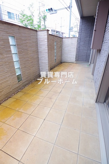 バルコニー　広いバルコニーです！