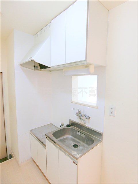 キッチン　ガス台設置型のキッチン